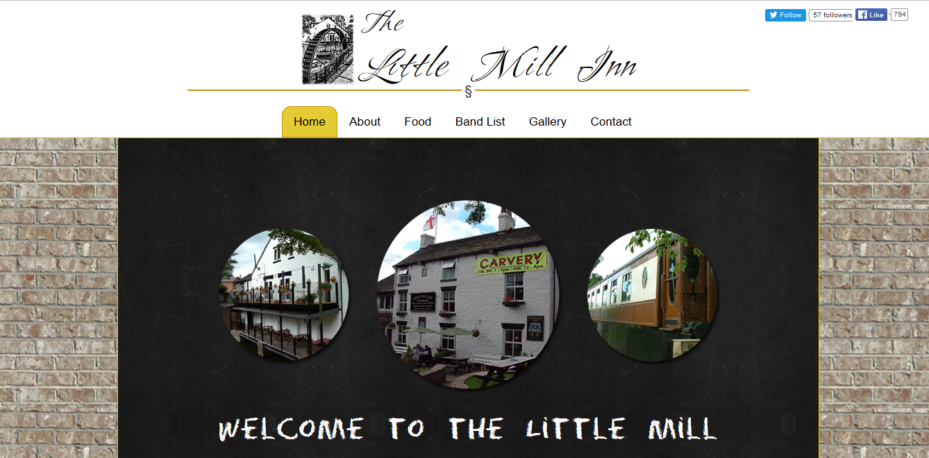 Little Mill website home page